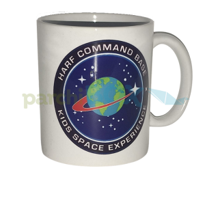 tazza colazione bambino con logo cosmo academy  space experience