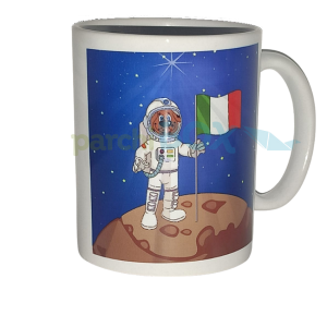 tazza colazione bambino cosmo academy Harf astronauta sulla Luna
