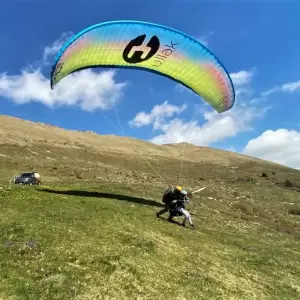 sky diving parapendio lago di garda