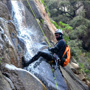 canyoning in Sardegna meridionale vicino Orosei e San Teodoro