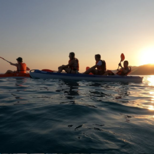 Kayak a Capo Carbonara Villasimius con tour in barca