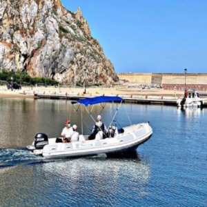 Escursione gita di un giorno da Buggerru Sardegna in gommone Blue Sea