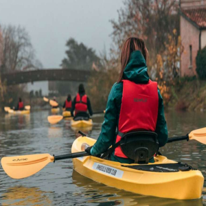 Tour in bicicletta e kayak sul fiume Brenta a Venezia con bevanda