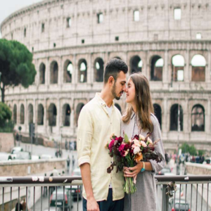 Things to do in Colosseum Rome personalized photoshoot outside the Colosseum