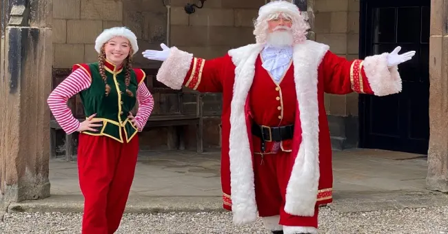 babbo natale e barbie castello di lunghezza 4